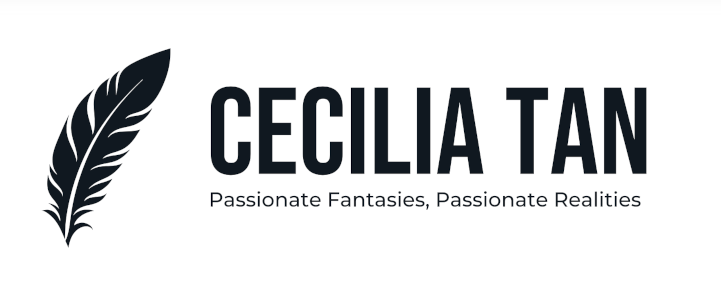 Feather logo and the text Cecilia Tan, Passionate Fantasies, Passionate Realities